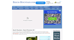 Desktop Screenshot of beech-mountain.com